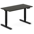 Ergoff Hæve-sænkebord DNA, Antracit 1200x600 mm 2-ben/Sort – Hæve/sænkeborde