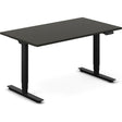 Ergoff Hæve-sænkebord DNA, Antracit 1400x800 mm 2-ben/Sort – Hæve/sænkeborde