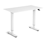 Ergoff Hæve-sænkebord Flexidesk, Hvid 1200x600 mm 2-ben/Hvid – Hæve/sænkeborde (billede 1)