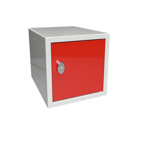 Opbevaringsboks 270x270x350 mm Rød dør, greb – image 1