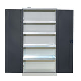 Kemikalieskab SMVH 1990x1000x435mm, 7035/7016 – image 2