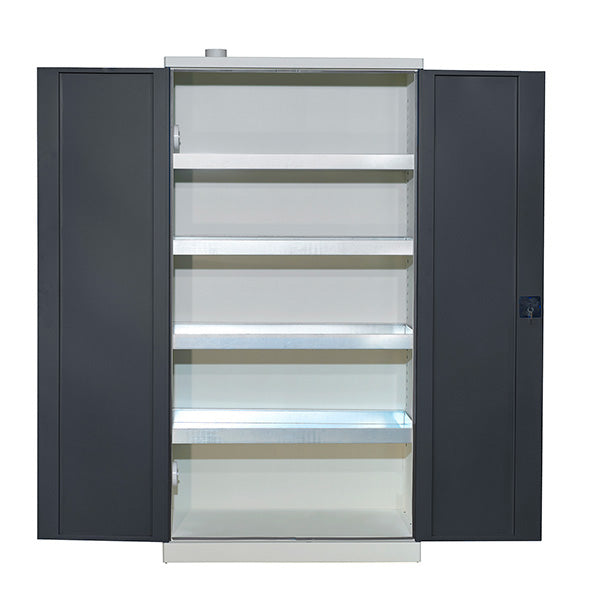 Kemikalieskab SMVH 1990x1000x435mm, 7035/7016 – image 6