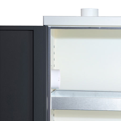 Kemikalieskab SMVH 1990x1000x435mm, 7035/7016 – image 4