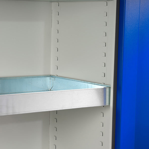 Hylde til SMVH kemikalieskab 1000x435mm Galvaniseret – image 3