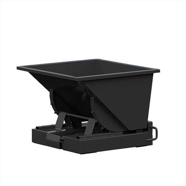 Intra Materialhantering Tipcontainer Std 150l 1200kg Sort – Tipcontainere