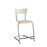 Stol Strong 270, Birk laminat, Alugråt stel – image 1