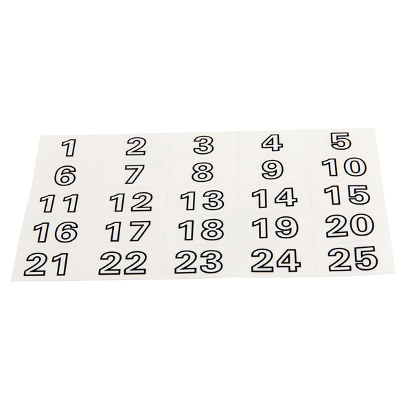 Nummerdekaler – image 1