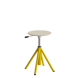 Taburet Atlas 2118 egelaminat uden vippefunktion gult stel – image 2