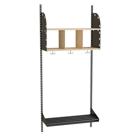 Børne garderobe Adde Kombination A, start, bredde 750 mm 3 pladser – image 3