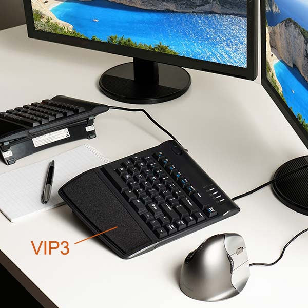 Kinesis Freestyle2 KB800PB-DK inkl. VIP3-kit