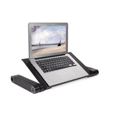 Laptopbord Easy Sort, sammenklappelig – image 1