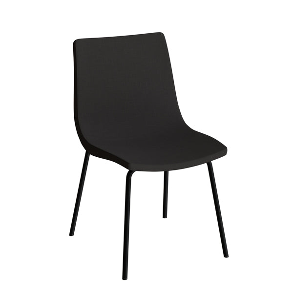 Stol Colt 10011 Sort tekstil, sort stel – image 1