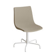 Stol Colt 10013 Drejeligt undestel, Beige tekstil, hvidt stel – image 1