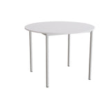 Bord Combi 206, Ø1200 mm, højde 900 mm, grå laminat på alugråt stel