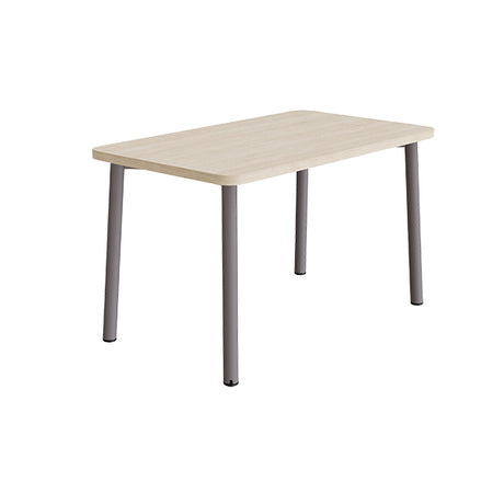 Bord Add 590, 1200x700 mm højde 720 mm med hvidpigmenteret eg, gråt stel