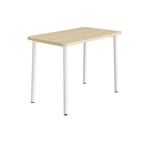 Bord Add 590, 1200x700 mm højde 900 mm med lydabsorberende birk laminat, hvidt stel