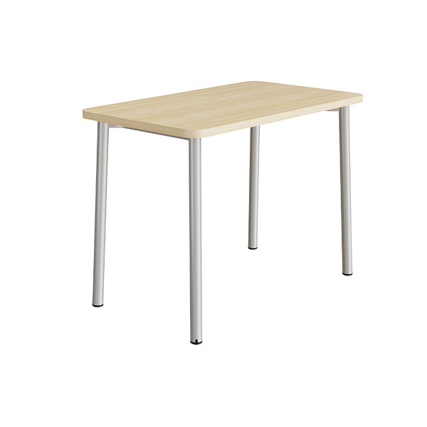 Tranås Skolmöbler Bord Add 590, 1200x700 mm højde 900 mm med lydabsorberende birk laminat, alu stel – Caféborde