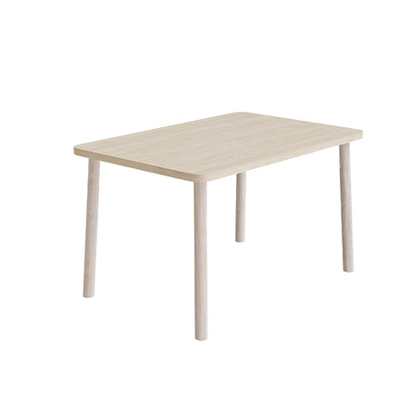 Bord Add Wood 590 1200x800 mm Højde 720 mm med lyddæmpende hvidpigmenteret eg laminat, massivt træben