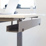 Kabelbakke Slim justerbar Sort