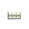 Sonesson BST Garderobehylde, 3 pladser B750 mm Hvid – Garderobeskabe