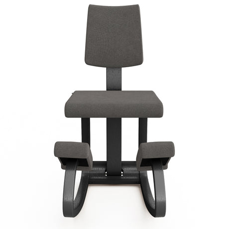 Knæstol Varier Variable Plus sort, REV 164 grå – image 3