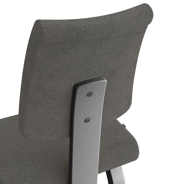 Knæstol Varier Variable Plus sort, REV 164 grå