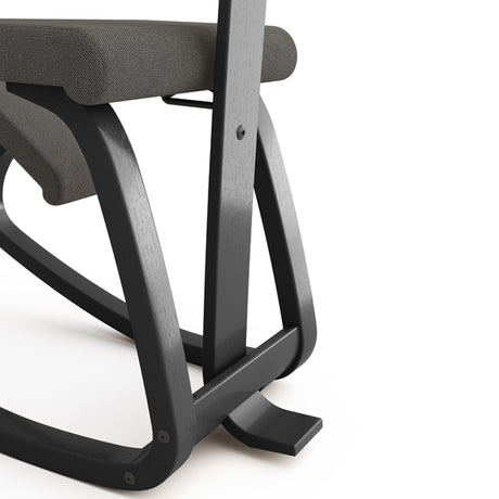Knæstol Varier Variable Plus sort, REV 164 grå