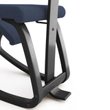 Knæstol Varier Variable Plus sort, REV 774 blå – image 9