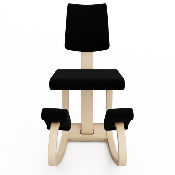 Knæstol Varier Variable Plus natur, REV 194 sort – Aktivitetsstole (billede 4)