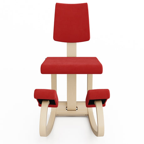 Knæstol Varier Variable Plus natur, REV 634 rød