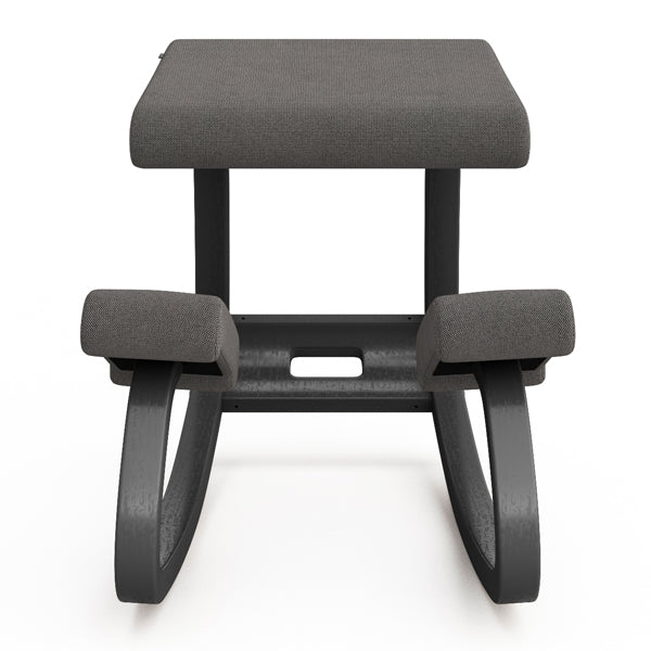 Knæstol Varier Variable sort, REV 164 grå