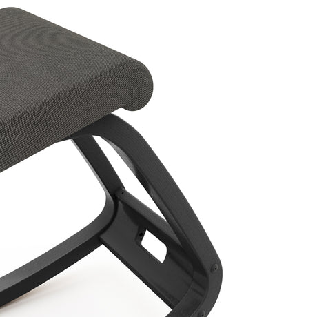 Knæstol Varier Variable sort, REV 164 grå