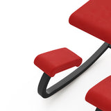 Knæstol Varier Variable sort, REV 634 rød – image 5