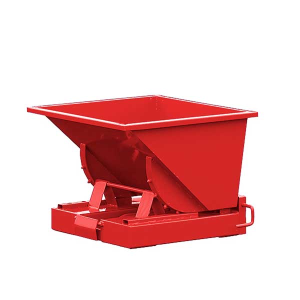 Intra Materialhantering Tipcontainer Std 150l 1200kg Rød – Tipcontainere