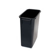 Affaldsbeholder 60L Sort genbrugsplast Patricia – image 1