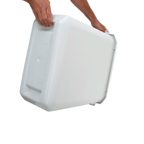 Affaldsbeholder 60L Hvid Patricia