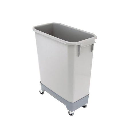 Vogn til affaldsbeholder 60L Patricia, Grå – image 2