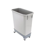 Vogn til affaldsbeholder 60L Patricia, Grå – image 4