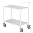 Intra Materialhantering Serveringsvogn Hvid 420x710mm 150kg – Transportvogne (billede 1)