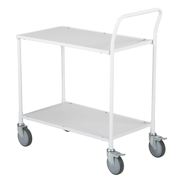 Intra Materialhantering Serveringsvogn Hvid 420x710mm 150kg – Transportvogne (billede 1)