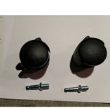 Hjul, 1 stk for garderobestativ, med bremse – image 1