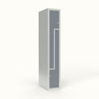 Sonesson Skoleskab 1x300 Lige tag, Z-dør Grå laminatdør Cylinderlås – Elevskabe (billede 1)