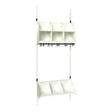 Sonesson BST Kombination A, Startsektion 3 pladser B 750 mm, hvid – Børnegarderober