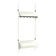 Sonesson BST Kombination F, Startsektion 3 pladser B 750 mm, hvid – Børnegarderober