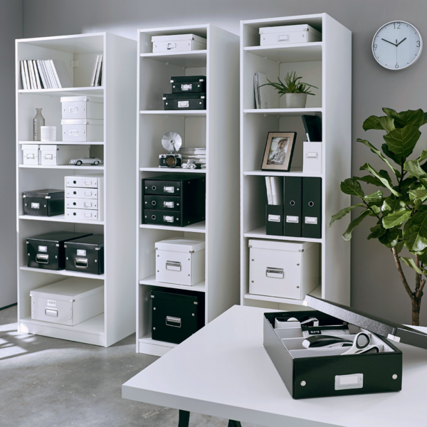 Arkivboks Click&Store CD hvid