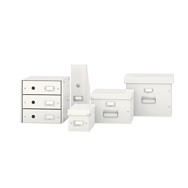 Arkivboks Click&Store CD hvid