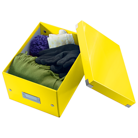 Arkivboks Click&Store lille gul