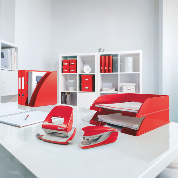 Arkivboks WOW Click&Store lille rød