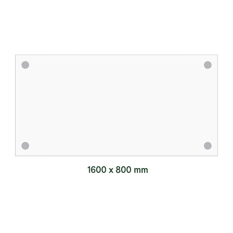 Skrivebord DNA, Antracit 1600x800 mm I-ben/Sort