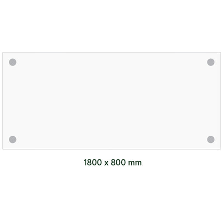 Skrivebord DNA, Antracit 1800x800 mm I-ben/Sort